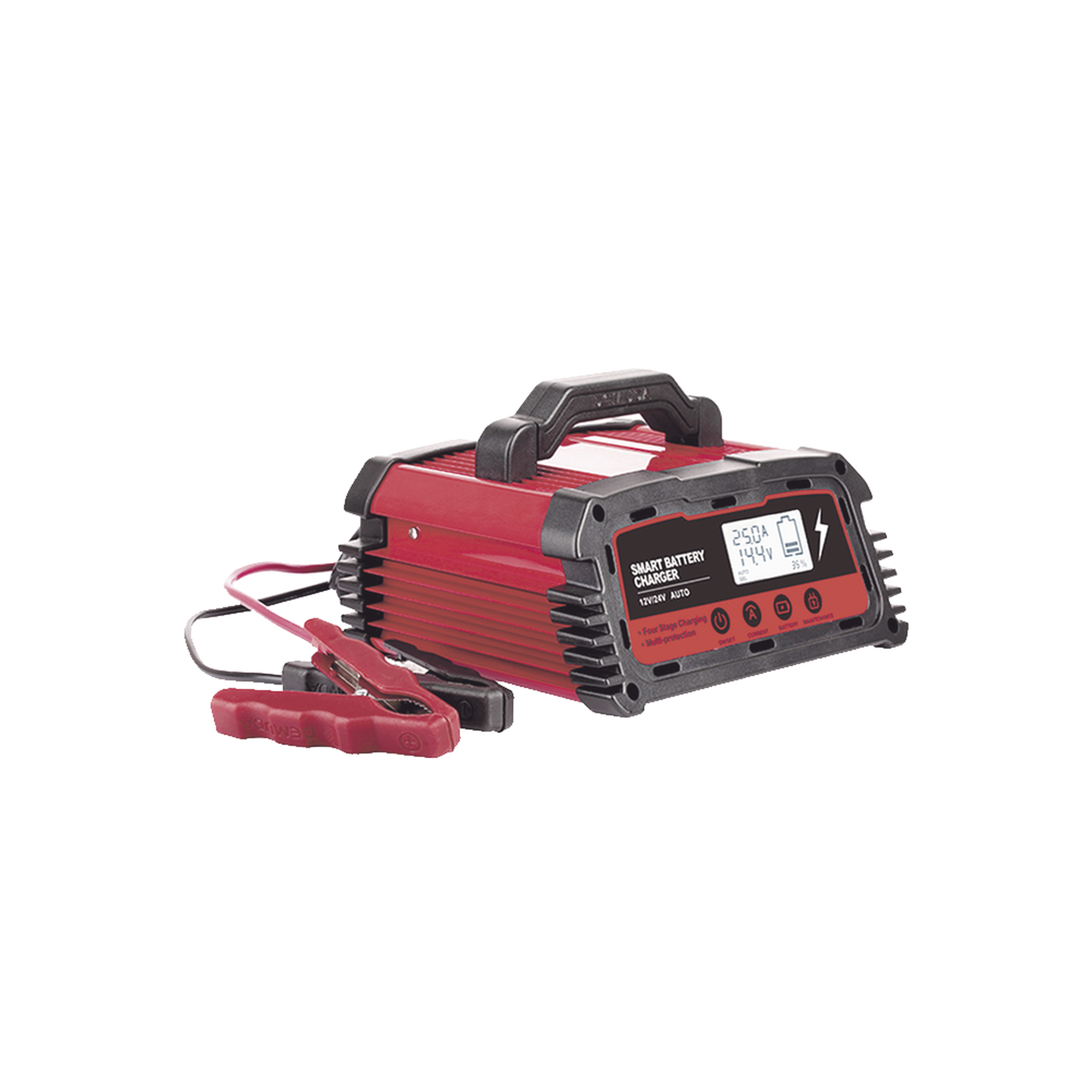 CHR-250|Cargador de Bater?¡as / 12 o 24 Vcc / hasta 250 Ah / 25 A / Display LCD